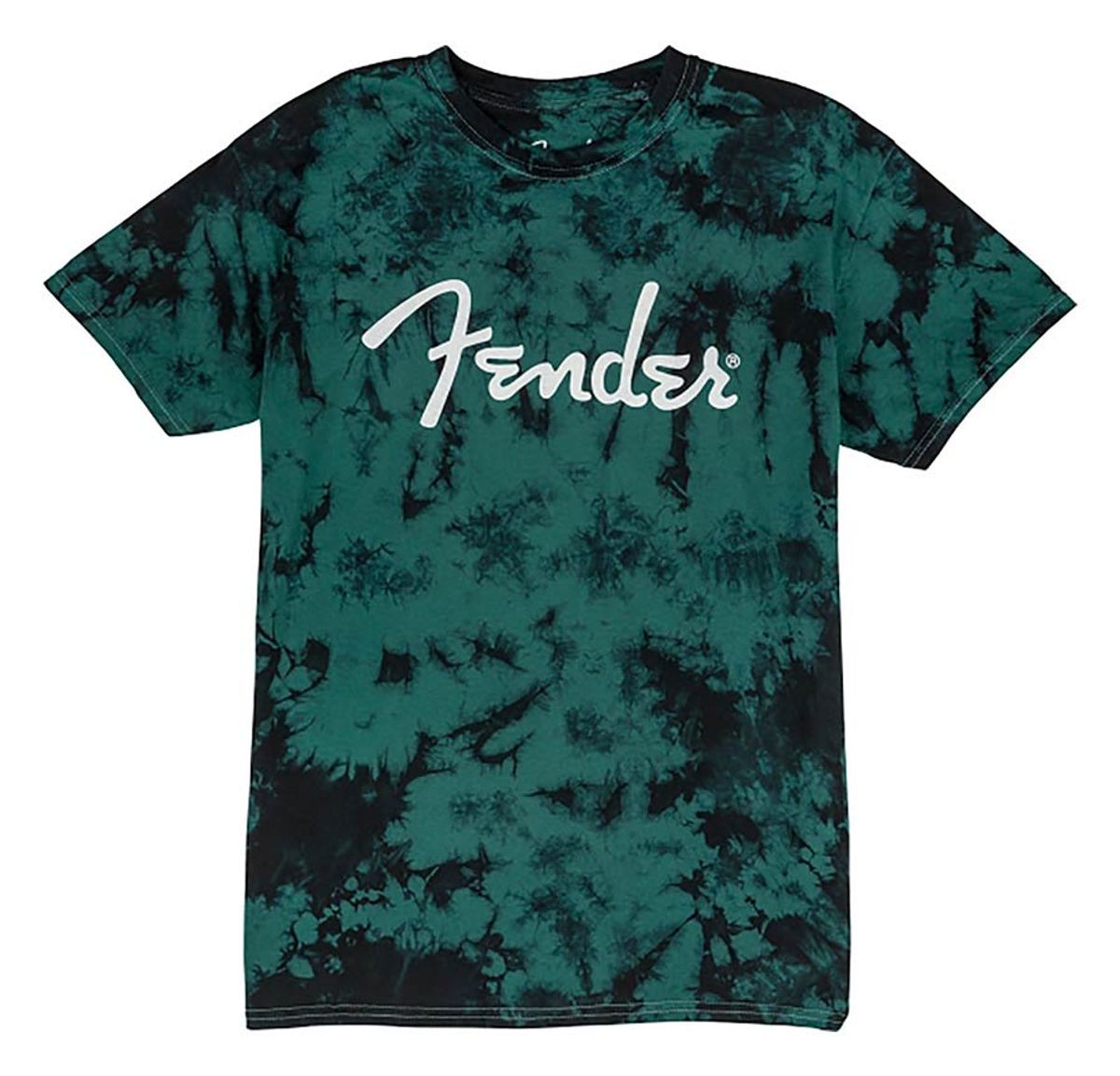 Fender  T-Shirts tie-dye logo, blue L