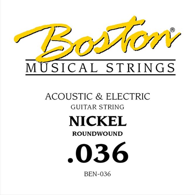 Hovedbilde Boston 036 Nickel Roundwound String