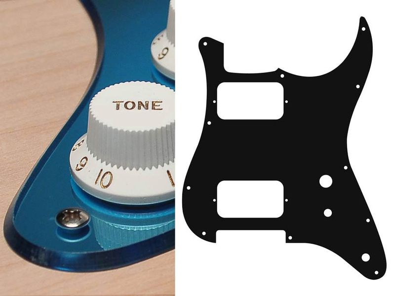 Boston ST-231 Pickguard Strat - Mirror Blue