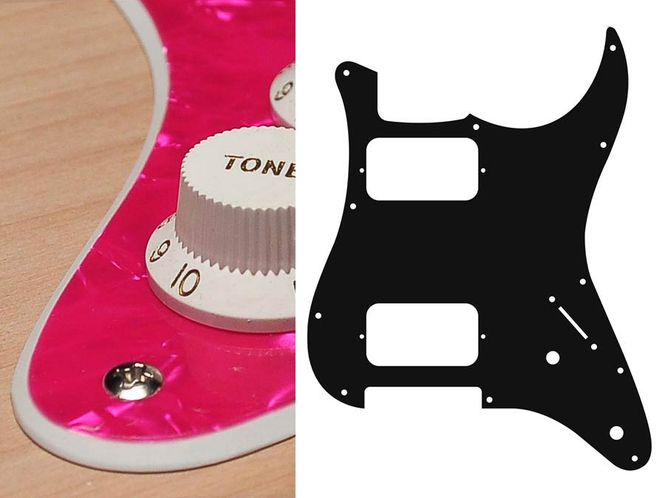 Hovedbilde Boston ST-232 Pickguard Strat - Pearl Pink