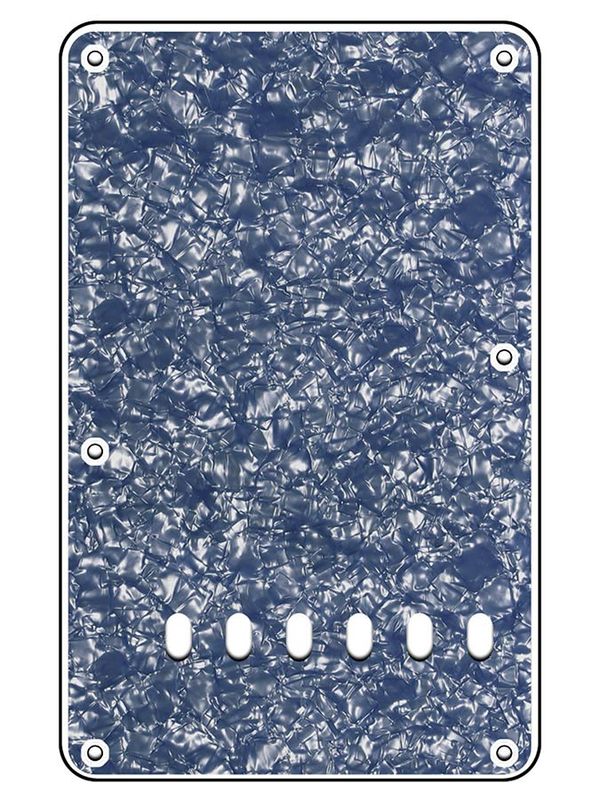 Boston BP-213 Strat Back Plate - Pearl Ocean Blue