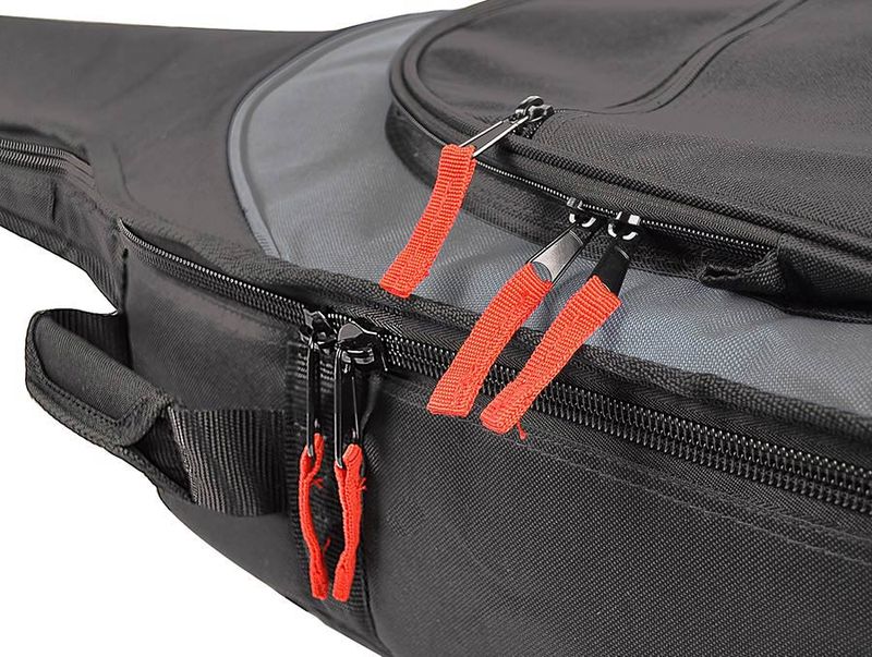 Boston Super Packer Gigbag 25 mm Acoustic Black/Grey