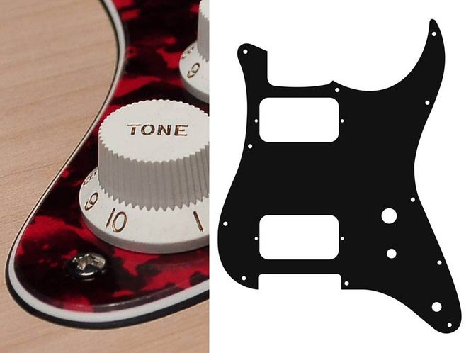 Hovedbilde Boston ST-331 Pickguard Strat - Tiger Red
