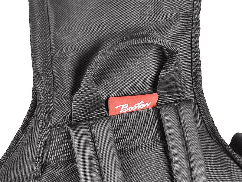Boston Super Packer Gigbag 15 mm Electric Guitar Black/Grey