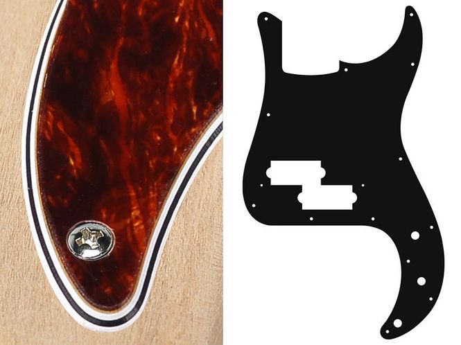 Hovedbilde Boston PB-415 Pickguard P-Bass - Tortoise