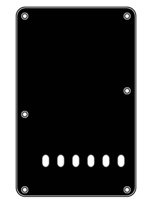 Hovedbilde Boston BP-313 Strat Back Plate - Black
