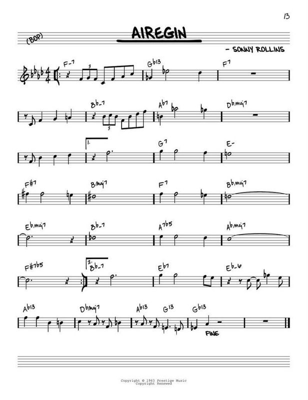 The Reharmonized Real Book - Vol. 1: C Instruments