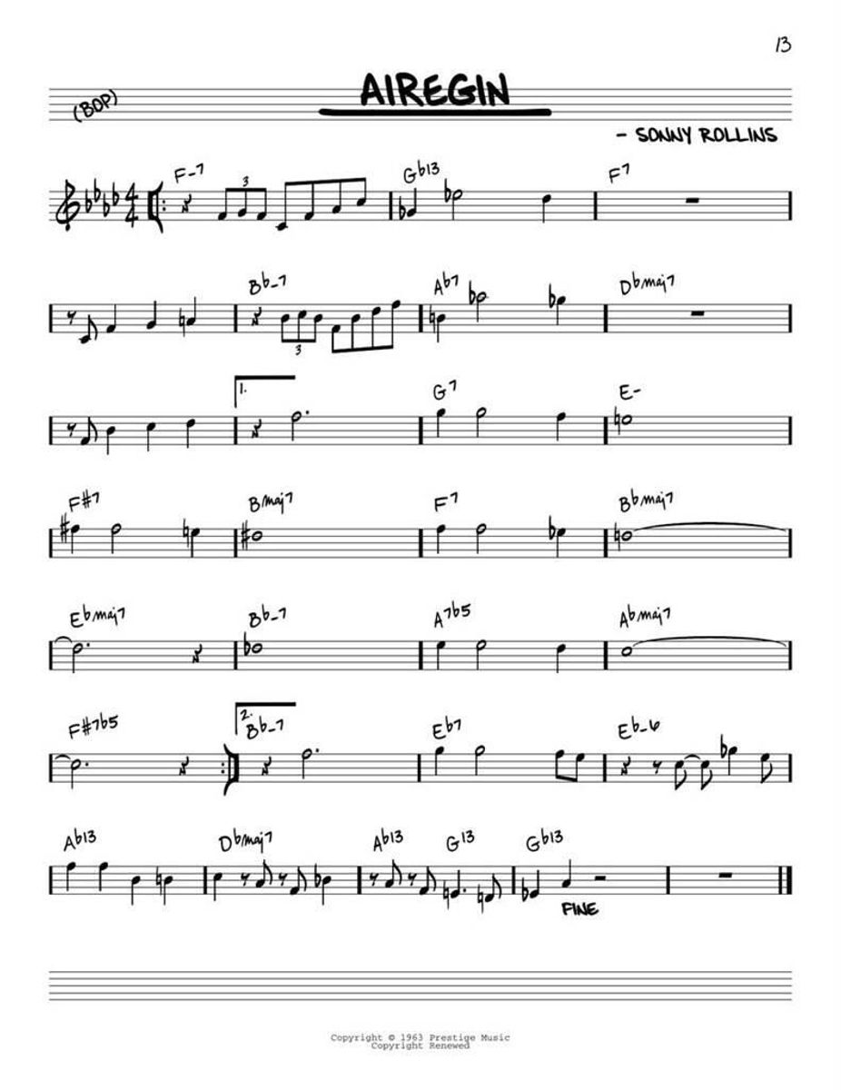 The Reharmonized Real Book - Vol. 1: C Instruments
