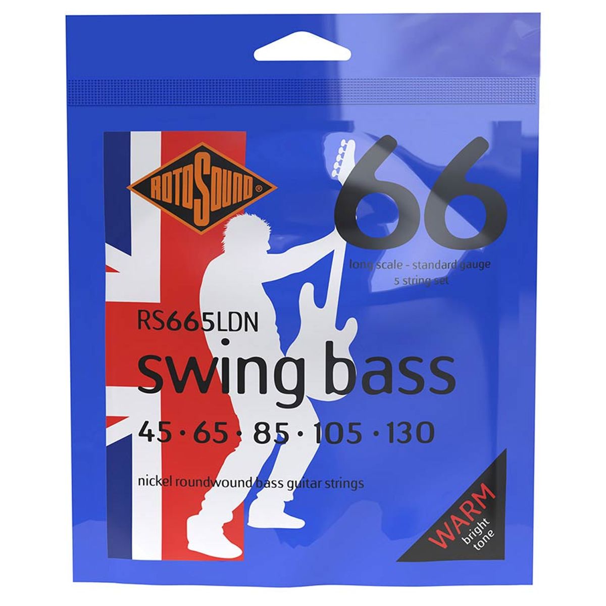 Rotosound RS665LDN Swing Bass 66 - Nickel 45-130