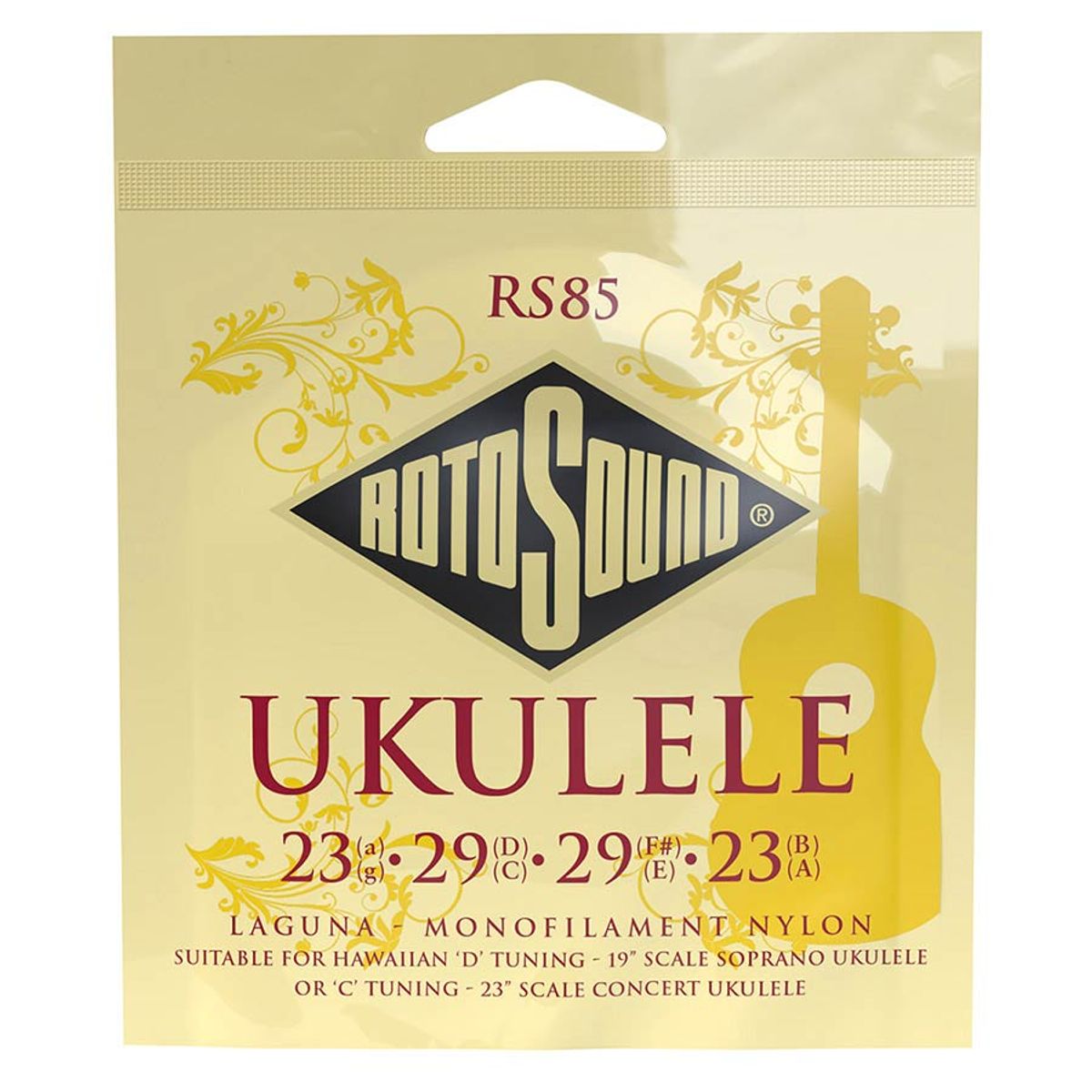 Rotosound RS85 Nylon Monofilament Ukulele Set