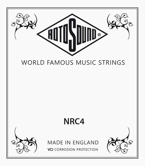 Hovedbilde Rotosound Classical Nylon Singles Tie On 4th (D4)