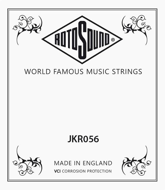 Hovedbilde Rotosound JKR056 Phosphor/Bronze Single String