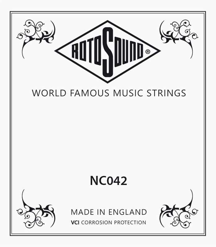 Rotosound NC042 Single String - Nickel Wound