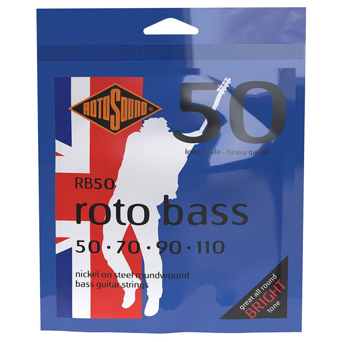 Rotosound RB50 Roto Bass - Nickel  50-110