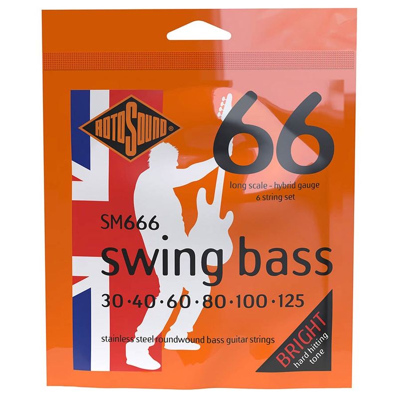 Rotosound SM666 Swing Bass 66 - 6-str 30-125