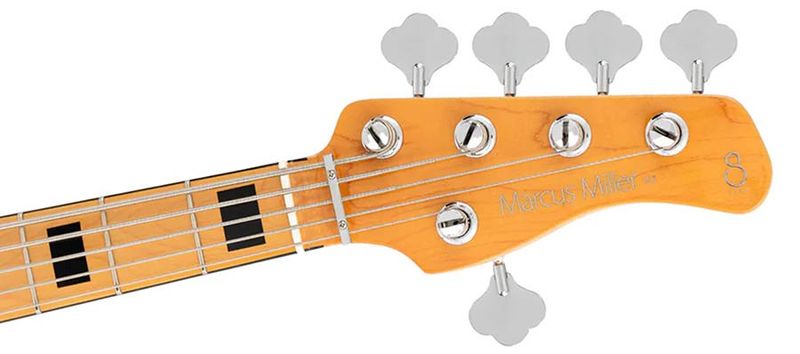 Sire V7+ A5/TP alder 5-string active bass guitar tide pool fra Sire ...