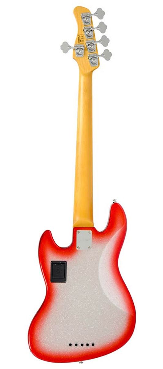 Sire V7+ A5/RDS alder 5-string active bass guitar red sparkle