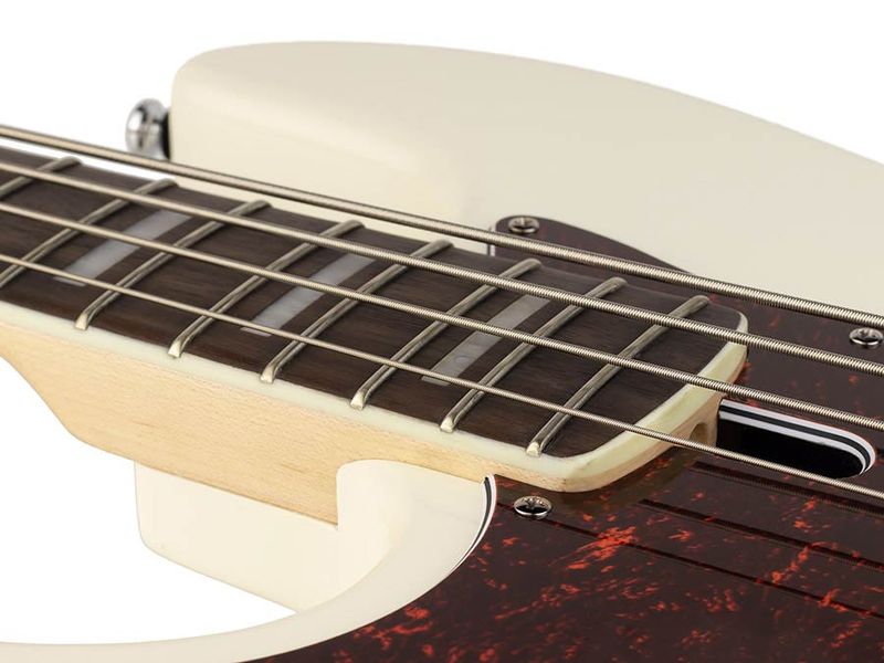 Sire V7 2nd Gen Series Marcus Miller Lefty Alder 4-string Bass Guitar Antique White