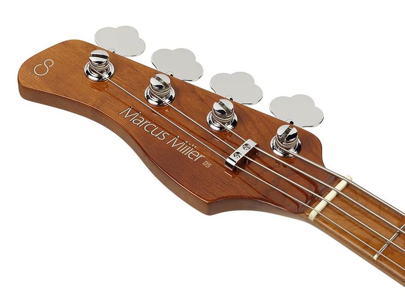 Sire D5 Series Marcus Miller Lefty Alder 4-string Passive Bass Guitar Butterscotch Blonde
