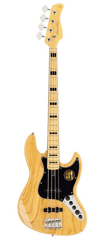 Sire V7 V 2nd Gen Series Marcus Miller Swamp Ash 4-string Bass Guitar Natural