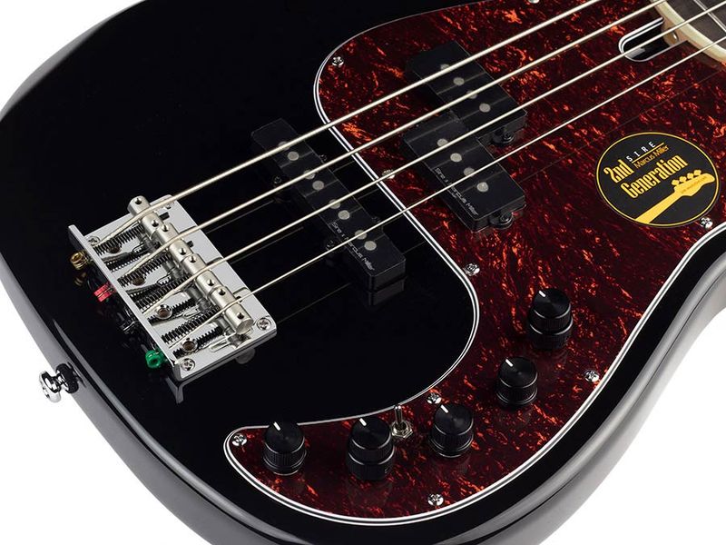 Sire P7 2nd Gen Series Marcus Miller Alder 4-string Bass Guitar Black