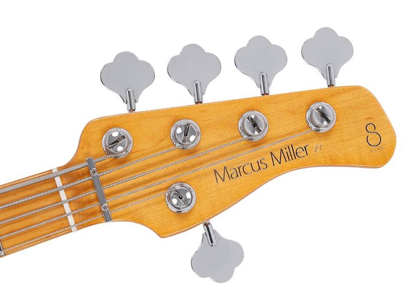 Sire Z Series Marcus Miller mahogany 5-string active bass guitar, 3 tone sunburst