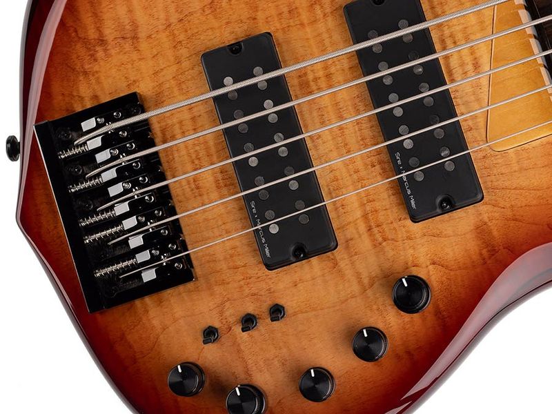 Sire M7 2nd Gen Series Marcus Miller Alder + Solid Maple 5-string Bass Guitar Brown