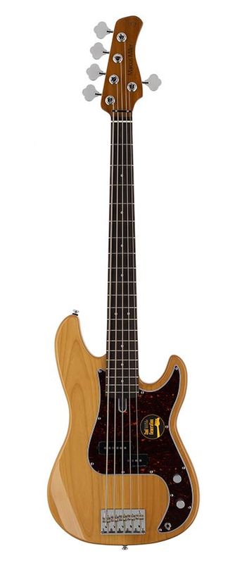 Sire P5 Series Marcus Miller Alder 5-string Passive Bass Guitar Natural