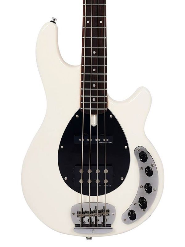 Sire Z Series Marcus Miller mahogany 4-string active bass guitar, antique white