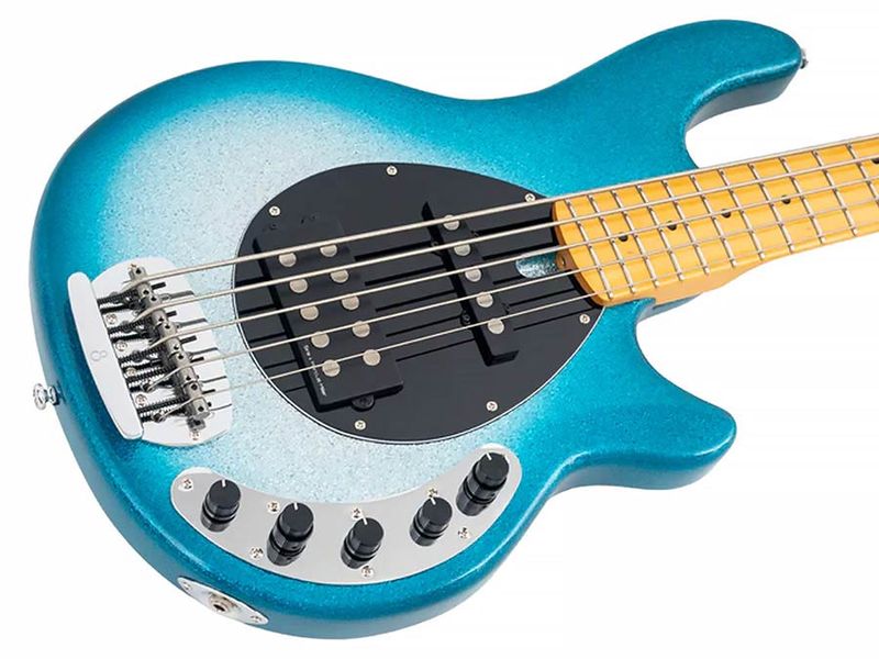 Sire Z7 5/SBS mahogany 5-string active bass guitar, skyburst sparkle