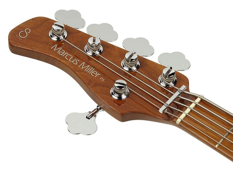 Sire P5 Series Marcus Miller Lefty Alder 5-string Passive Bass Guitar Dakota Red