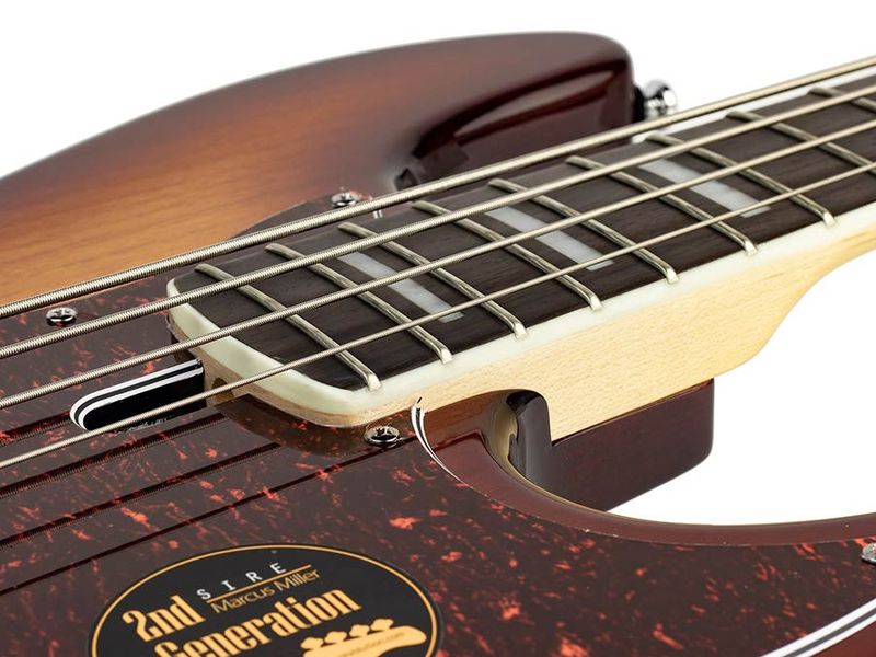 Sire V7 2nd Gen Series Marcus Miller Alder 4-string Bass Guitar Tobacco Sunburst