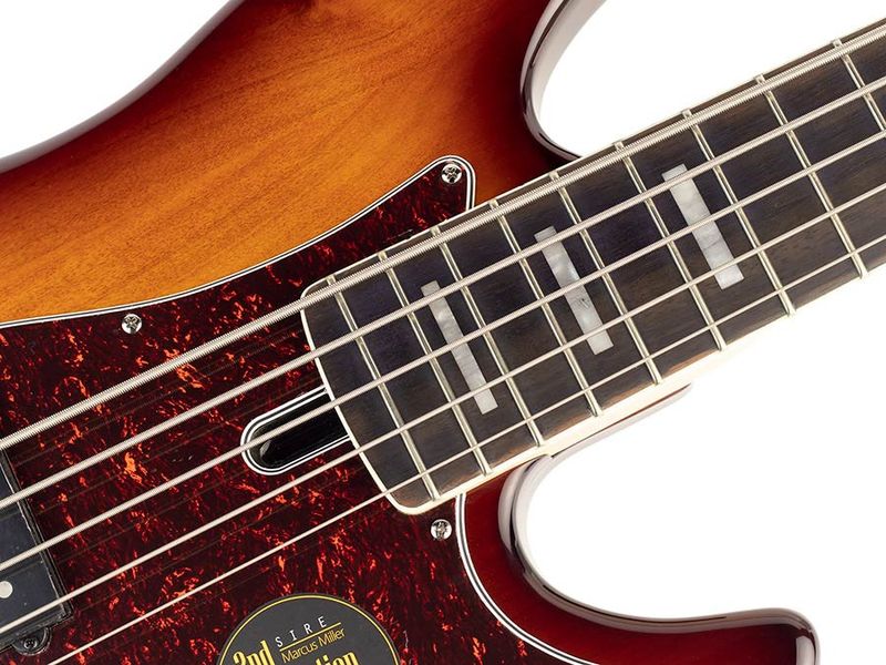 Sire P7 2nd Gen Series Marcus Miller Alder 5-string Bass Guitar Tobacco Sunburst