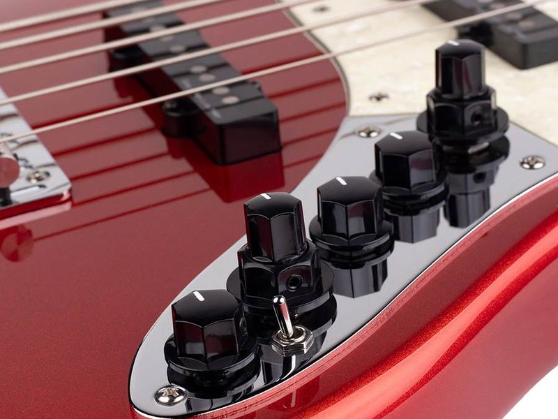 Sire V7 2nd Gen Series Marcus Miller Alder 5-string Bass Guitar Bright Metallic Red