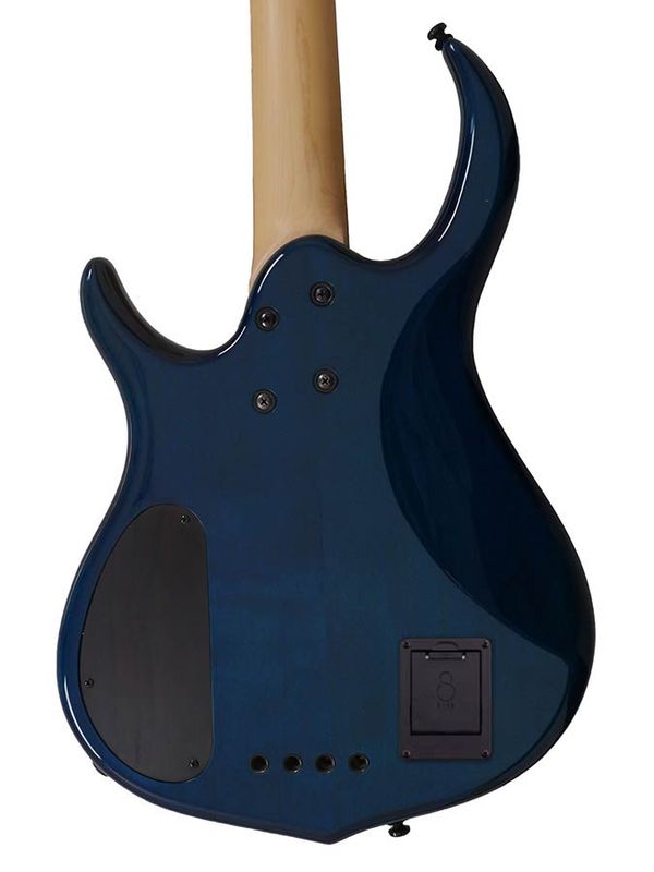 Sire M7 2nd Gen Series Marcus Miller Alder + Solid Maple 4-string Bass Guitar Transparent Blue