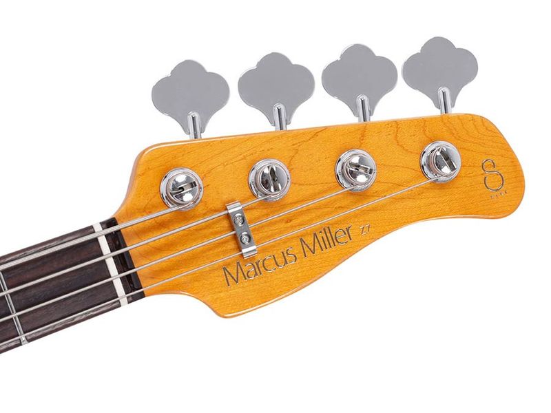 Sire Z Series Marcus Miller mahogany 4-string active bass guitar, antique white