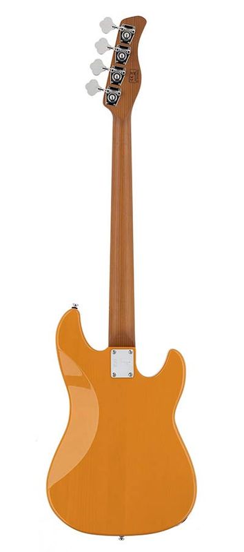 Sire D5 Series Marcus Miller Lefty Alder 4-string Passive Bass Guitar Butterscotch Blonde