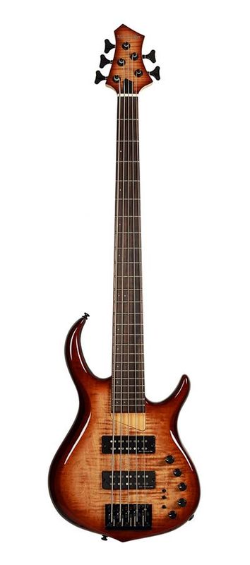 Sire M7 2nd Gen Series Marcus Miller Alder + Solid Maple 5-string Bass Guitar Brown