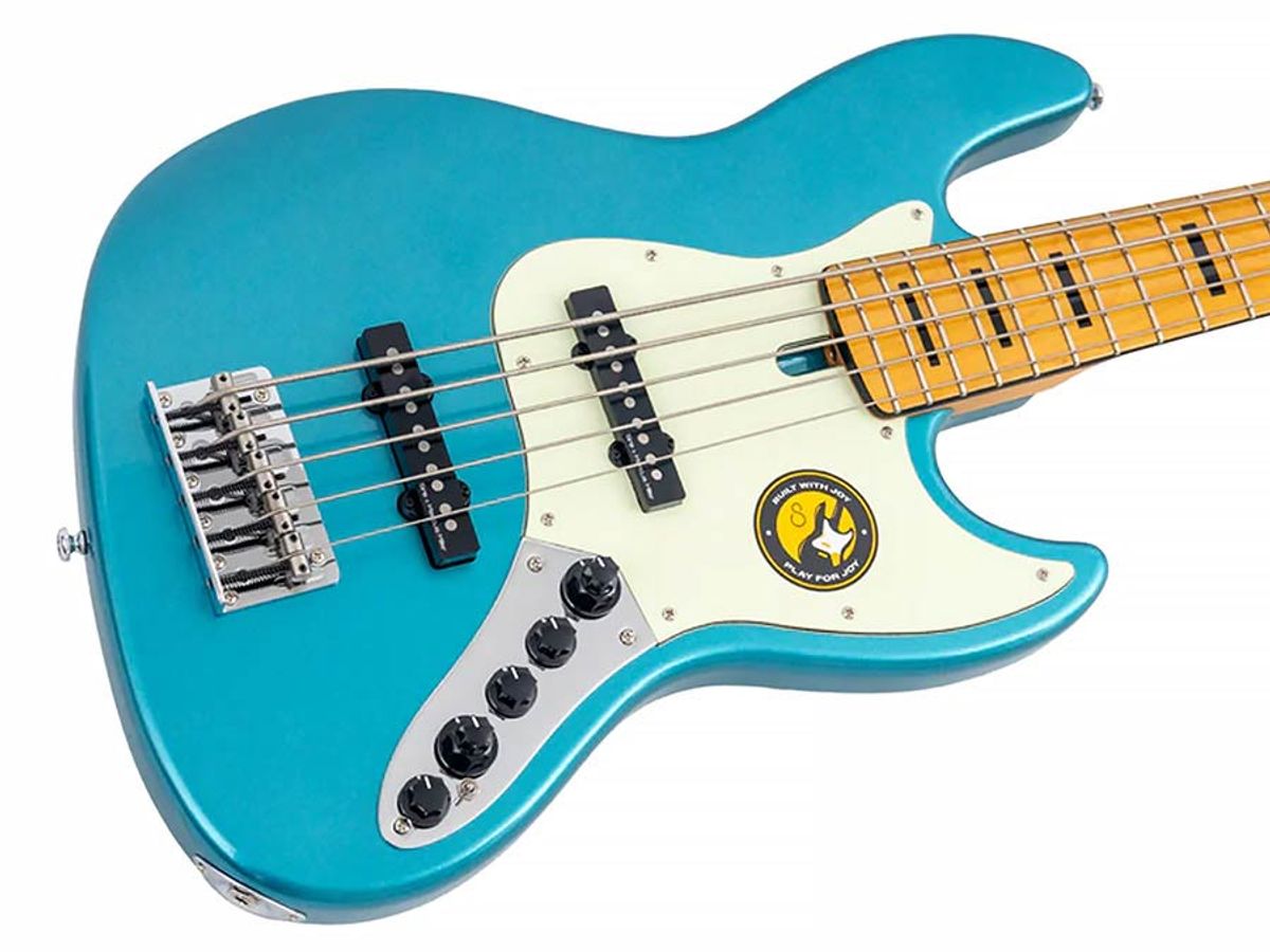 Sire V7+ A5/TP alder 5-string active bass guitar tide pool