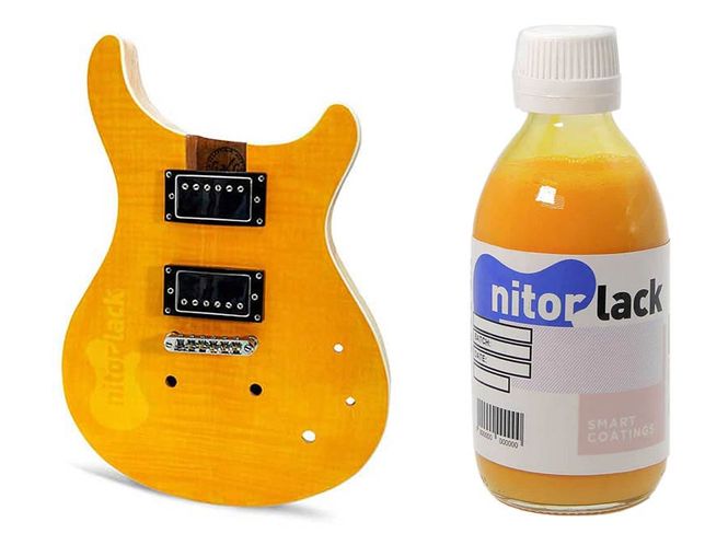 Hovedbilde NitorLACK stain yellow santana, waterbased dye