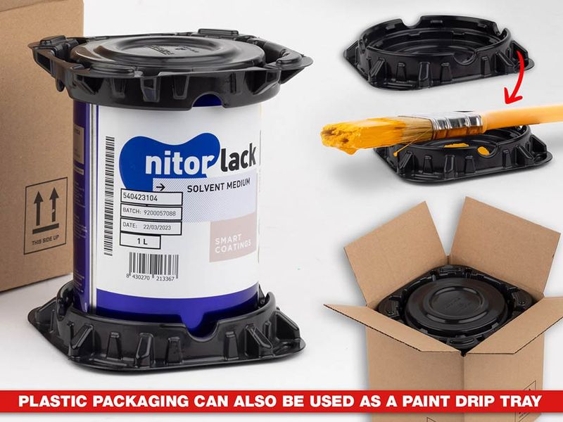 NitorLACK Nitrocellulose Paint - Solvent Medium - 1L can