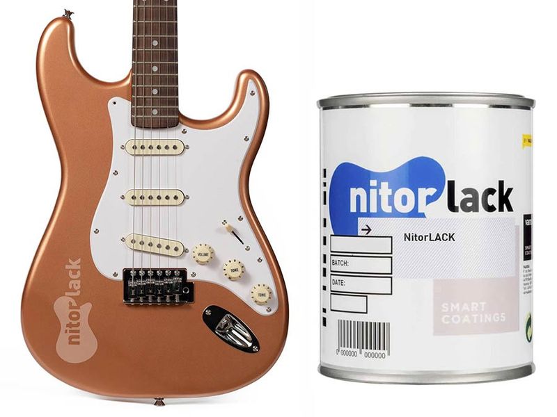 NitorLACK acrylic paint copper metallic - 500ml can