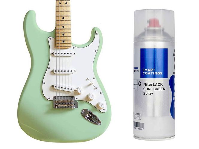 Hovedbilde NitorLACK Nitrocellulose Paint Surf Green - 400ml ...
