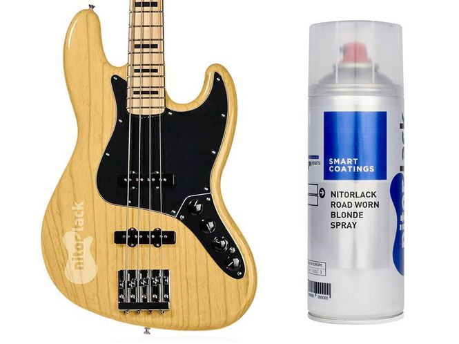 Hovedbilde NitorLACK Nitrocellulose Paint Road Worn Blonde - ...