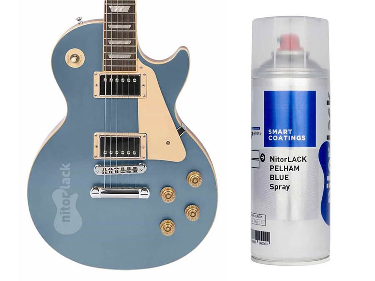 NitorLACK Nitrocellulose Paint Pelham Blue - 400ml Aerosol