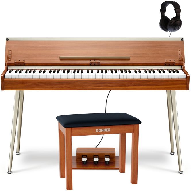 Hovedbilde Donner DDP-80 PLUS el-piano + pianokrakk og ...