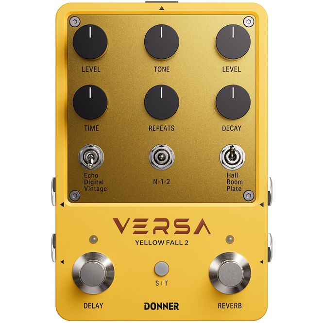 Hovedbilde Donner Versa Yellow Fall 2 gitar-effekt-pedal