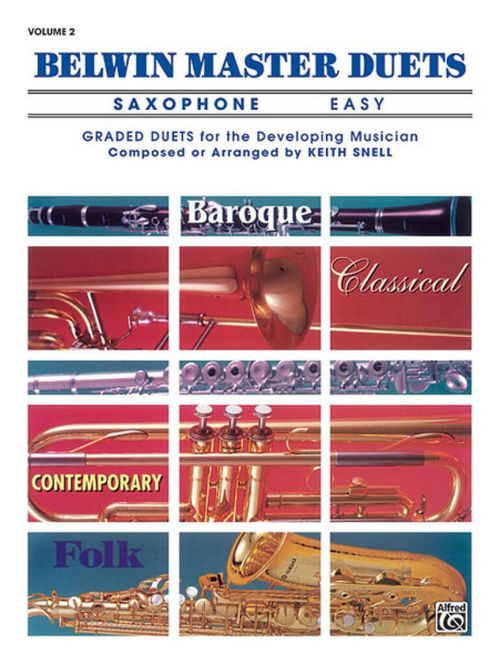 Hovedbilde Belwin Master Duets (Saxophone), Easy Volume 2