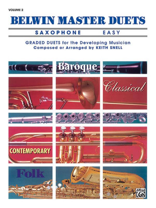 Belwin Master Duets (Saxophone), Easy Volume 2