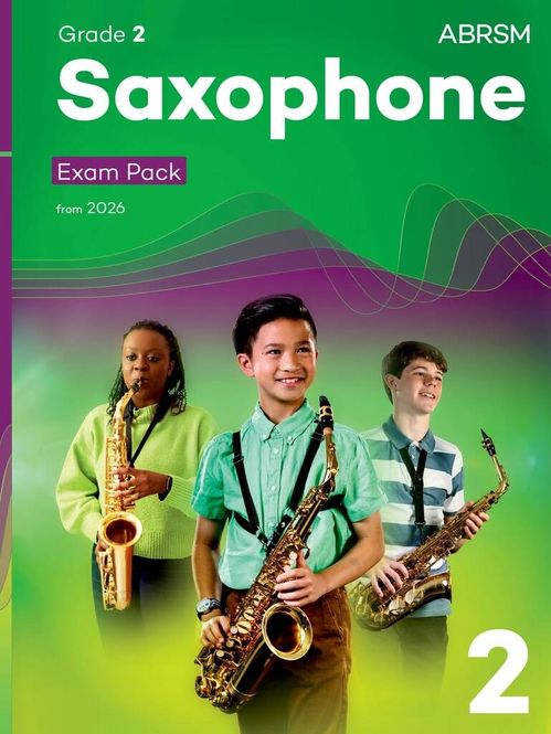 Hovedbilde Saxophone Exam Pack from 2026, ABRSM Grade 2